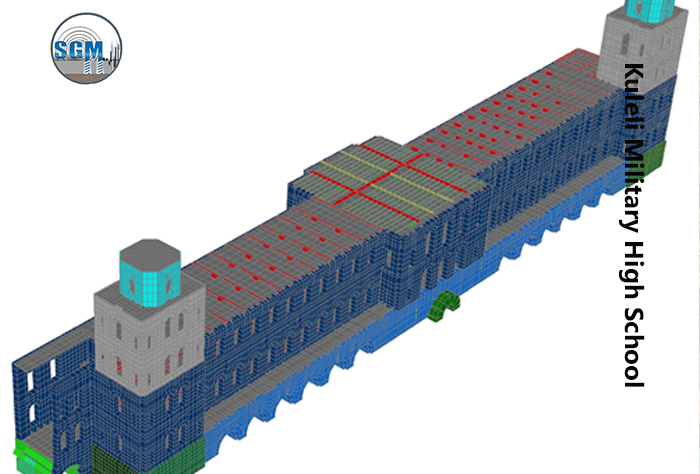 Seismic Strengthening - Analysis, FEM modeling, Strengthening